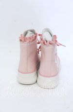 画像6: axes femme Kawaii / ベア刺繍スニーカー Ｍ ピンク O-25-12-07-082-AX-SH-IG-ZH (6)