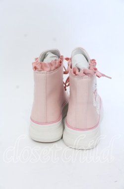 画像6: axes femme kawaii / ベア刺繍スニーカー Ｍ ピンク O-25-12-07-082-AX-SH-IG-OS