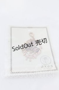 axes femme / ステンドグラスローズチャーム  - O-25-12-07-088-AX-AC-IG-ZT1209D