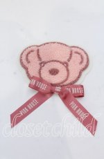 画像1: PINK HOUSE / Teddyサガラワッペン  ピンク O-25-12-07-091-LO-ZA-OW-ZT012-F002 (1)