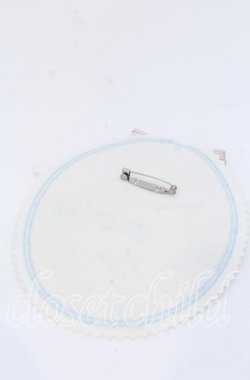 画像2: PINK HOUSE / さざ波とねこ刺繍ワッペン  ピンク O-25-12-07-092-LO-ZA-OW-OS