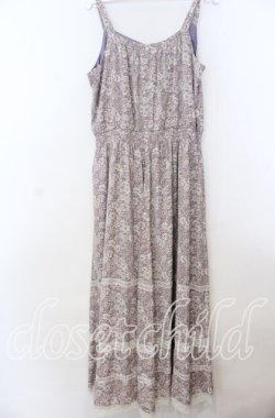 画像2: axes femme / 小花柄キャミワンピース  ラベンダー O-25-12-07-001-AX-OP-IG-OS