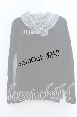 画像2: PINK HOUSE / ギンガムフード付きカーディガン  クロ O-25-12-07-009-LO-TO-IG-OS