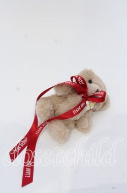 画像1: PINK HOUSE / くまぬいぐるみコサージュ  ビスケット O-25-12-07-095-LO-ZA-OW-OS