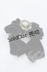 Hoshibako Works / ラッピングリボン　ブローチ/クリップ  クロ O-25-12-07-097-LO-AC-OW-OS