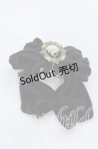 Hoshibako Works / ラッピングリボン　ブローチ/クリップ  クロ O-25-12-07-097-LO-AC-OW-OS