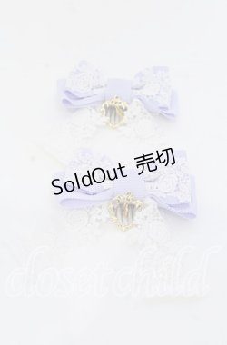 画像1: BABY,THE STARS SHINE BRIGHT / プリンセスドロップゆらゆらコーム  ラベンダー O-25-12-07-101-BA-AC-OW-OS