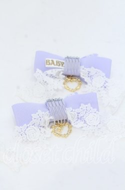画像2: BABY,THE STARS SHINE BRIGHT / プリンセスドロップゆらゆらコーム  ラベンダー O-25-12-07-101-BA-AC-OW-OS