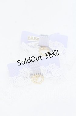 画像2: BABY,THE STARS SHINE BRIGHT / プリンセスドロップゆらゆらコーム  ラベンダー O-25-12-07-101-BA-AC-OW-OS