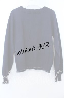 画像2: axes femme / スノーノルディックニット  ネイビー O-25-12-07-002-AX-TO-IG-OS