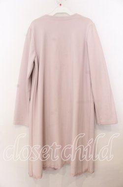 画像2: axes femme / 花透かしトッパーカーディガン Ｍ ピンク O-25-12-07-021-AX-TO-IG-OS