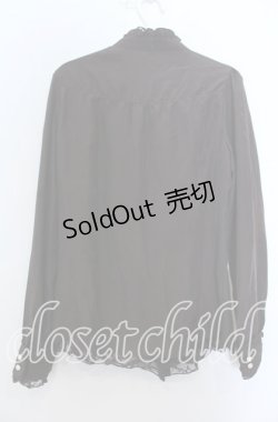 画像2: axes femme / ボリュームフリルスタンドBL Ｍ ブラウン O-25-12-07-022-AX-BL-IG-OS