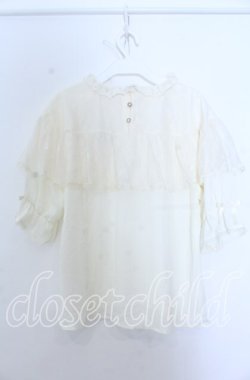 画像2: axes femme kawaii / ブリーズブラウス Ｍ 生成り O-25-12-07-033-AX-TO-IG-OS