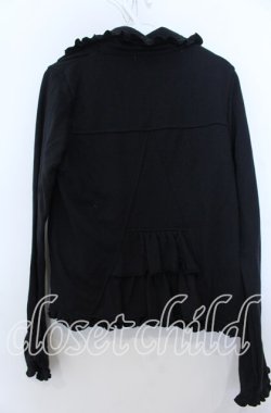 画像2: axes femme / カット素材ライダース Ｍ クロ O-25-12-07-034-AX-JA-IG-OS