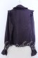 画像2: axes femme kawaii / ヴィンテージサテンブラウス Ｍ パープル O-25-12-07-035-AX-BL-IG-OS (2)
