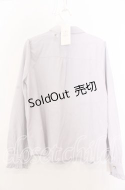 画像2: axes femme / ネクタイ付ブラウス Ｍ ラベンダー O-25-12-07-038-AX-BL-IG-OS