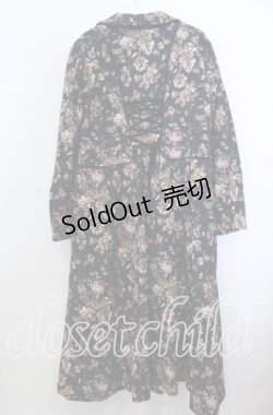 画像2: axes femme / ゴブラン柄コート Ｍ クロ O-25-12-07-039-AX-CO-IG-OS