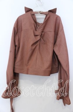 画像2: axes femme POETIQUE / バックデザインデニムジャケット Ｍ オレンジ O-25-12-07-044-AX-JA-IG-OS