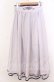 画像1: axes femme POETIQUE / 刺繍使いバッスルスカート Ｍ ラベンダー O-25-12-07-045-AX-SK-IG-OS (1)