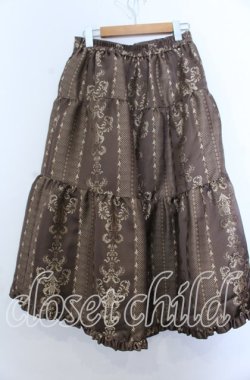 画像2: axes femme / フィッシュテールJQスカート Ｍ ブラウン O-25-12-07-046-AX-SK-IG-OS