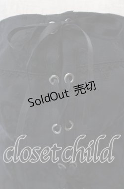 画像2: MIHO MATSUDA / 王冠ジャガードオーバーバストコルセット  ブラック O-25-12-08-021-GO-TO-IG-OS