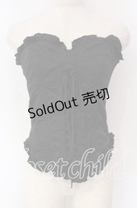 BPN / オーバーバストコルセット Ｍ ブラック O-25-12-08-022-GO-TO-IG-OS