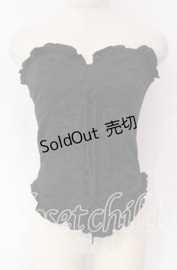 画像1: BPN / オーバーバストコルセット Ｍ ブラック O-25-12-08-022-GO-TO-IG-OS