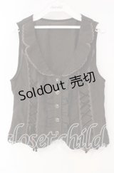 axes femme / レースアップベスト Ｍ ブラウン O-25-12-08-026-AX-TO-IG-OS