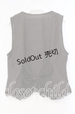 画像3: axes femme / レースアップベスト Ｍ ブラウン O-25-12-08-026-AX-TO-IG-OS