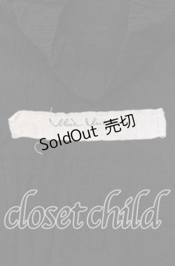 画像4: alice auaa / 楊柳ブラウス  ブラック O-25-12-08-030-AA-TO-IG-OS