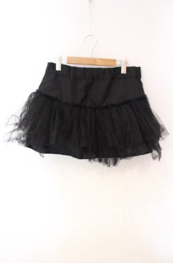 画像1: SUPER LOVERS / チュールスカート  ブラック O-25-12-08-039-PU-SK-IG-OS