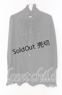 MIHO MATSUDA / ブラウス・ガーダ Ｍ ブラック O-25-12-08-042-GO-BL-IG-OS