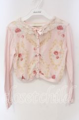 JESUS DIAMANTE / ディアマンテカリブカーデ 38 オーナメントピンク O-25-12-08-045-JE-TO-IG-OS