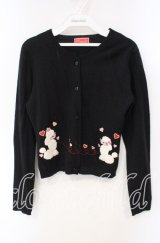 BABY,THE STARS SHINE BRIGHT / ラブプードルカーディガン  クロ O-25-12-08-046-BA-TO-IG-OS