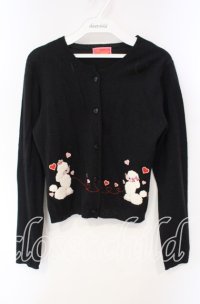 BABY,THE STARS SHINE BRIGHT / ラブプードルカーディガン  クロ O-25-12-08-046-BA-TO-IG-OS