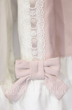 画像3: DearMyLoveEmily / プリンセスティアードはしごレースフリルワンピース M ピンク O-25-12-08-005-LO-OP-OW-OS