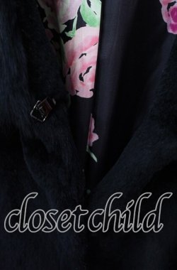 画像4: JESUS DIAMANTE / ラッセルレースラビットファージャケット 40 クロ O-25-12-08-057-JE-JA-IG-OS