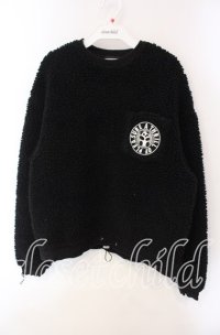 Candy Stripper / PUFFY BOA トップス  ブラック O-25-12-08-060-PU-TO-IG-OS