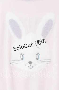 画像2: Candy Stripper / SUGAR BUNNY KNIT  トップ  ピンク O-25-12-08-061-PU-TO-IG-OS