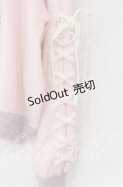 画像3: Candy Stripper / SUGAR BUNNY KNIT  トップ  ピンク O-25-12-08-061-PU-TO-IG-OS