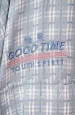 画像2: Candy Stripper / GOOD TIME CHINA ジャケット  サックス O-25-12-08-065-PU-JA-IG-ZT515 (2)