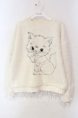 Candy Stripper / NAUGHTY CAT BOA トップス  オフ O-25-12-08-066-PU-TO-IG-OS