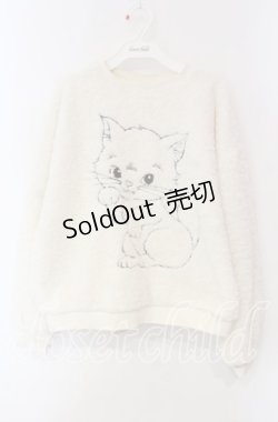 画像1: Candy Stripper / NAUGHTY CAT BOA トップス  オフ O-25-12-08-066-PU-TO-IG-OS