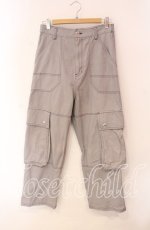 画像1: Candy Stripper / CND LOGO CARGO パンツ  グレー O-25-12-08-069-PU-PA-IG-ZT576 (1)