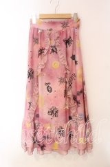 MILK / マスカレードヘブンスカート  プラムピンク O-25-12-08-072-ML-SK-OW-OS