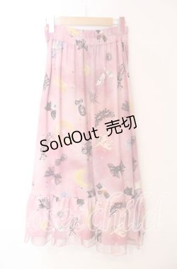 画像3: MILK / マスカレードヘブンスカート  プラムピンク O-25-12-08-072-ML-SK-OW-ZT476