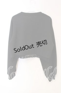 画像3: m petit by misako / MSKバラBフリルボレロ M クロ O-25-12-08-073-LO-TO-OW-OS