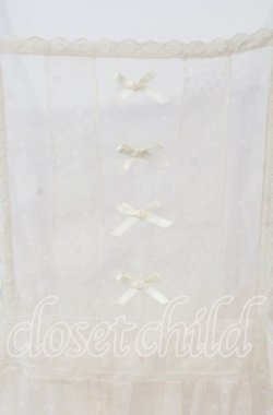 画像2: m petit by misako / ドットチュールエプロン M キナリ O-25-12-08-074-LO-OP-OW-OS