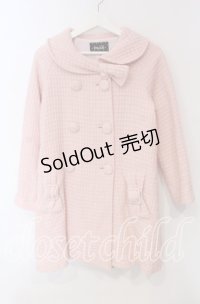 MILK / ライメツイードコート  ピンク O-25-12-08-078-ML-CO-IG-OS