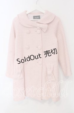画像1: MILK / ライメツイードコート  ピンク O-25-12-08-078-ML-CO-IG-OS